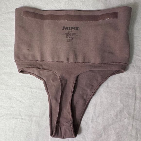 SKIMS - Core Control, High-Waisted Thong | Size: XXS/XS | Color: Umber | NWOT - Picture 8 of 9